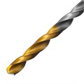 Сверло спиральное по металлу 4,2 х 119 мм, Р6М5, Golden Tip, удлиненное Denzel 37127