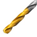 Сверло спиральное по металлу 5,5 х 139 мм, Р6М5, Golden Tip, удлиненное Denzel 37130