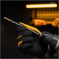 Сверло спиральное по металлу 6,5 х 148 мм, Р6М5, Golden Tip, удлиненное Denzel 37132