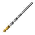 Сверло спиральное по металлу 7,5 х 156 мм, Р6М5, Golden Tip, удлиненное Denzel 37134
