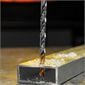 Сверло спиральное по металлу 8 х 165 мм, Р6М5, Golden Tip, удлиненное Denzel 37135