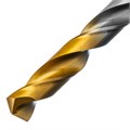 Сверло спиральное по металлу 9 х 175 мм, Р6М5, Golden Tip, удлиненное Denzel 37137