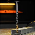 Сверло спиральное по металлу 11 х 195 мм, Р6М5, Golden Tip, удлиненное Denzel 37139
