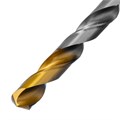 Сверло спиральное по металлу 12 x 205 мм, Р6М5, Golden Tip, удлиненное Denzel 37140
