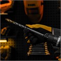 Сверло спиральное по металлу 12 x 205 мм, Р6М5, Golden Tip, удлиненное Denzel 37140