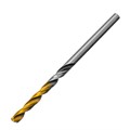 Сверло спиральное по металлу 3,2 x 65мм, Р6М5, Golden Tip, многогранная заточка, 2шт. Denzel 37142