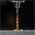 Сверло спиральное по металлу 3,5 x 70мм, Р6М5, Golden Tip, многогранная заточка, 2шт. Denzel 37143