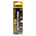 Сверло спиральное по металлу 5,5 x 93мм, Р6М5, Golden Tip, многогранная заточка Denzel 37148