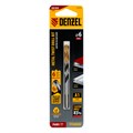 Сверло спиральное по металлу 6 x 93мм, Р6М5, Golden Tip, многогранная заточка Denzel 37149