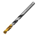 Сверло спиральное по металлу 6,5 x 93мм, Р6М5, Golden Tip, многогранная заточка Denzel 37150