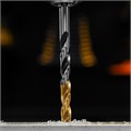 Сверло спиральное по металлу 7,5 x 109мм, Р6М5, Golden Tip, многогранная заточка Denzel 37152