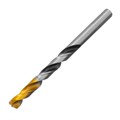 Сверло спиральное по металлу 8 x 117мм, Р6М5, Golden Tip, многогранная заточка Denzel 37153