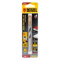 Сверло спиральное по металлу 8 x 117мм, Р6М5, Golden Tip, многогранная заточка Denzel 37153