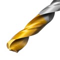 Сверло спиральное по металлу 10 x 133мм, Р6М5, Golden Tip, многогранная заточка Denzel 37156