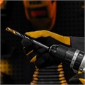 Сверло спиральное по металлу 10 x 133мм, Р6М5, Golden Tip, многогранная заточка Denzel 37156