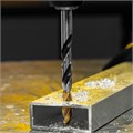 Сверло спиральное по металлу 10 x 133мм, Р6М5, Golden Tip, многогранная заточка Denzel 37156
