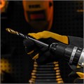 Сверло спиральное по металлу 11 x 142мм, Р6М5, Golden Tip, многогранная заточка Denzel 37157