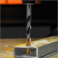 Сверло спиральное по металлу 11 x 142мм, Р6М5, Golden Tip, многогранная заточка Denzel 37157