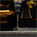 Сверло спиральное по металлу 12 x 151мм, Р6М5, Golden Tip, многогранная заточка Denzel 37158