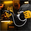 Шнур сетевой Energy Series, ПВС, 1,5 м, 2 x 1 мм, с неразборной вилкой, белый, Denzel 37367