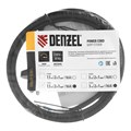 Шнур сетевой Energy Series, ПВС, 1,5 м, 2 x 1 мм, с неразборной вилкой, черный, Denzel 37368