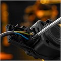Шнур сетевой Energy Series, ПВС, 3 м, 3 x 1 мм, с неразборной вилкой, черный, Denzel 37374