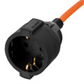 Удлинитель-шнур силовой Garden Series, ПВС, 20м, 1 розетка 3 x 1 мм, Denzel 37409