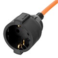 Удлинитель-шнур силовой Garden Series, ПВС, 20м, 1 розетка 3 x 1,5 мм, Denzel 37411