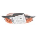 Удлинитель-шнур силовой Garden Series, ПВС, 20м, 1 розетка 3 x 1,5 мм, Denzel 37411