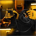Шнур сетевой Energy Series, ПВС, 3 м, 3 x 1,5 мм, с неразборной вилкой, черный, Denzel 37420
