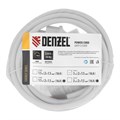 Шнур сетевой Energy Series, ПВС, 3 м, 2 x 1,5 мм, с неразборной вилкой, белый, Denzel 37422