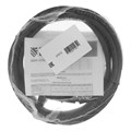 Шнур сетевой Energy Series, ПВС, 3 м, 2 x 1,5 мм, с неразборной вилкой, черный, Denzel 37423