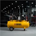Компрессор воздушный рем. привод BCV 4000-T/100, 4,0 кВт, 100 литров, 690 л/мин Denzel 37463