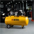 Компрессор воздушный рем. привод BCV 5500-T/200, 5,5 кВт, 200 литров, 850 л/мин Denzel 37465