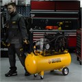 Компрессор воздушный рем. привод BCV 5500-T/200, 5,5 кВт, 200 литров, 850 л/мин Denzel 37465