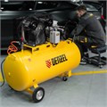 Компрессор воздушный рем. привод BCV 5500-T/270, 5,5 кВт, 270 литров, 850 л/мин Denzel 37466