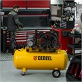 Компрессор воздушный рем. привод BCV 5500-T/270, 5,5 кВт, 270 литров, 850 л/мин Denzel 37466