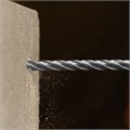 Бур по бетону, цельная крестовая пластина, 6x265 мм, SDS PLUS Denzel 37576