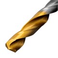 Набор сверл по металлу, 1,5-6,5мм, Р6М5-TiN, Golden Tip, 13 шт Denzel 37655