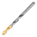 Набор сверл по металлу, 2-8мм, Р6М5К8-TiN, Golden Tip, 6 шт Denzel 37657