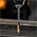 Набор сверл по металлу, 2-8мм, Р6М5К8-TiN, Golden Tip, 6 шт Denzel 37657