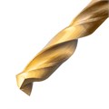Набор сверл по металлу, 1,5-6,5мм, Р6М5К8-TiN, Golden Tip, 13 шт Denzel 37659