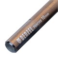 Набор сверл по металлу, 1-10 мм, Р6М5К8-TiN, Golden Tip, 19 шт Denzel 37660