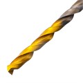 Набор сверл по металлу, 1-10 мм, Р6М5К8-TiN, Golden Tip, 19 шт Denzel 37660