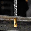 Набор сверл по металлу, 1-10 мм, Р6М5К8-TiN, Golden Tip, 19 шт Denzel 37660