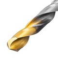 Набор сверл по металлу, 1-13 мм, Р6М5-TiN, Golden Tip, 25 шт Denzel 37661