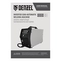 Аппарат инвертор. полуавтомат. cварки IMIG-205SDR, 200 А, ПВ 60%, катушка 5 кг Denzel 37720