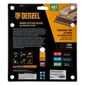 Пильный диск по дереву ф185 х 20 мм, 48 зубьев, тонкий Denzel 37798
