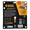 Пильный диск по дереву ф200 х 30 мм, 24 зубьев Denzel 37807
