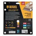 Пильный диск по дереву ф210 х 30 мм, 24 зубьев Denzel 37809
